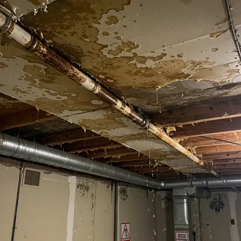 Ceiling Water Damage Repair in La Harpe, IL